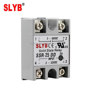 浙江工場による単相FotekタイプソリッドステートリレーSSR25DD3-32VDC入力から5-60VDC出力 - Product Image 2