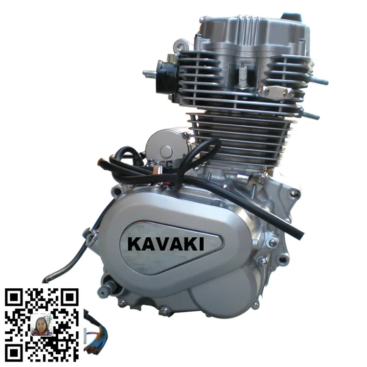 150cc Motorcycle Engine Single Cylinder 4 Stroke Air Cooled mit Reverse Gear für Tricycle