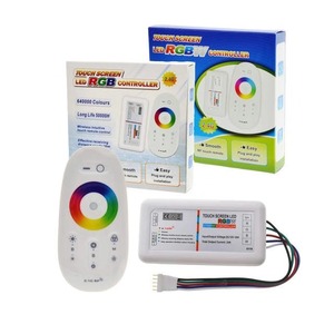 DC 12V 24V RGBW LED Controller 2.4G RF Touchscreen Fernbedienung 6A pro Kanal für RGBW LED Strip Light - Product Image 4