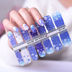<span class=keywords><strong>2025</strong></span> Hot Bán và nhà máy giá tùy chỉnh đầy đủ Nail Stickers cho trẻ em - Product Image 2