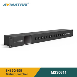 Avmatrix Portable 8-Channel Seamless SDI Video Mixer Switcher MSS0811 Divisores y convertidores de video - Product Image 2