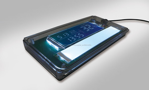 <span class=keywords><strong>display</strong></span> <span class=keywords><strong>LCD</strong></span> inteligente para mostrar relógio temperatura tempo data para espelho do banheiro