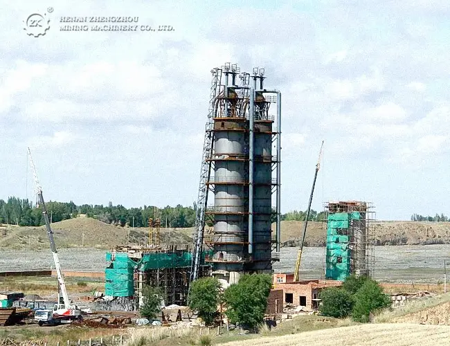 Horno de cal de eje Vertical profesional, ahorro de energía, fabricantes de China