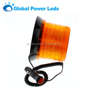 Yüksek güç sarı yanıp sönen Led işaret ışığı led strobe amber 12v 10-30v 24v Led döner uyarı işık - Product Image 2