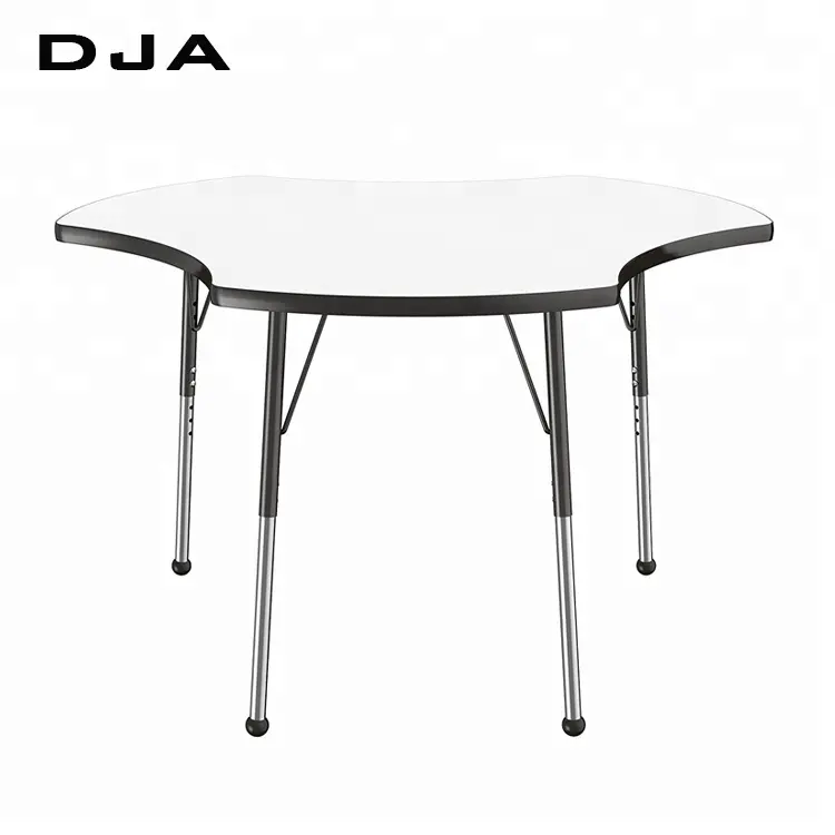 popular design Colorful Hub high quality adjustable classroom school desk and chair high pressure laminate MDF material malaysia