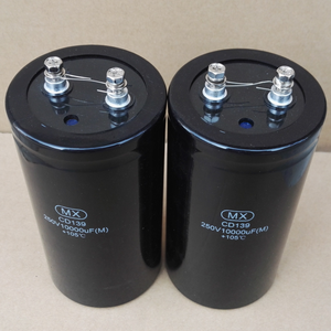 400V 6800uF 电容，螺丝端子铝电解电容器 400V 6800MFD - Product Image 1