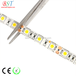 <strong>CE</strong> RoHS Approved High Brightness White Color <strong>12V</strong> DC 60 <strong>Leds</strong>/M Indoor Non Waterproof Smd 5050 Flexible <strong>Led</strong> Light Strip - Product Image 5
