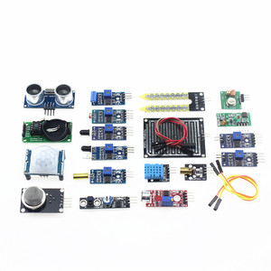 Raspberry Pi Kit di sensori 3/2 modello B il pacchetto del modulo sensore DHC11 SR04 SR501 resistenze dipendenti dalla luce del sensore ultrasonico - Product Image 3