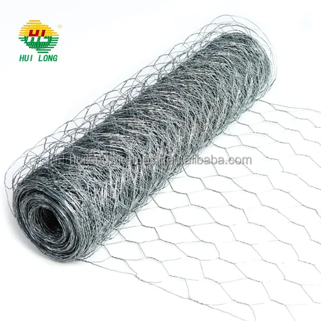 Zincato/pvc rete metallica esagonale/animale pulcino recinto di filo