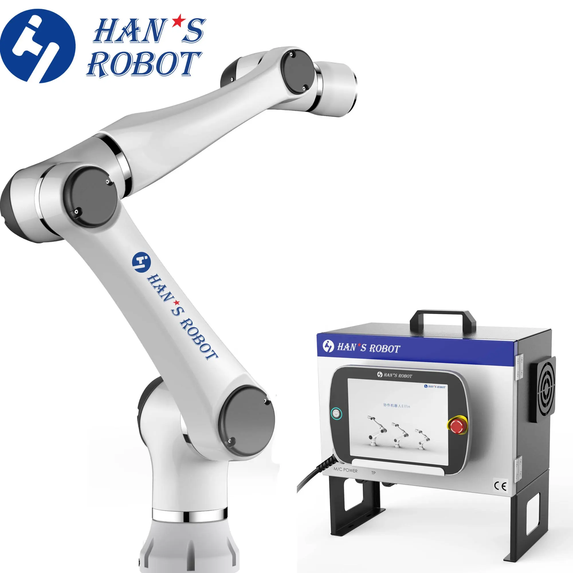 Hans Robot rápido de hasta 6 eje Cobot brazo robótico para tornillo de conducción/a y el lugar/CNC/encolado/máquina atendiendo