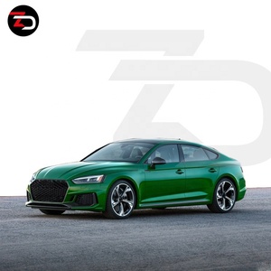 A5 S5 B9 2017-2019メイングリルフロントバンパーリアバンパーサイドスカート用の最新のRS5スタイルPP素材ボディキット - Product Image 3