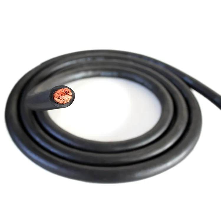 Cable de soldadura sumergible de goma de cobre Flexible, 25 mm2, 35 mm2, 50 mm2, precio