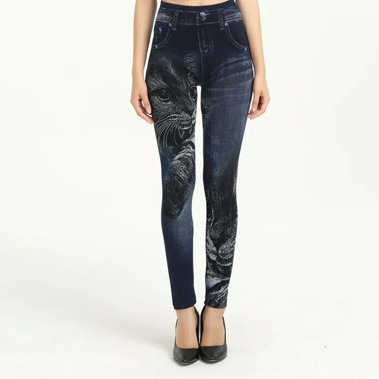 Di Vendita caldo 3D stampa ghette sexy delle donne senza soluzione di continuità Skinny jeans leggings jeggings