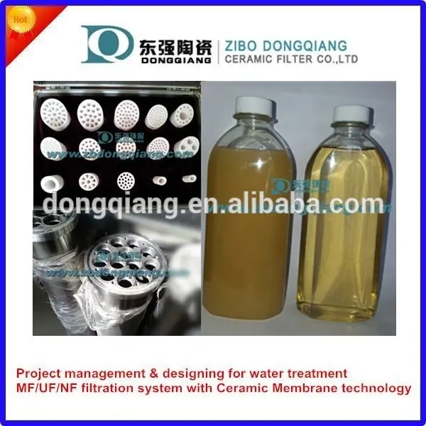 Microfiltration and Ultrafiltration Porous Ceramic Membrane with CE Certificate