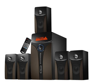Altavoz de Subwoofer de 5,1 canales, altavoces Multimedia activos para teléfono móvil, MP3, alimentación por USB