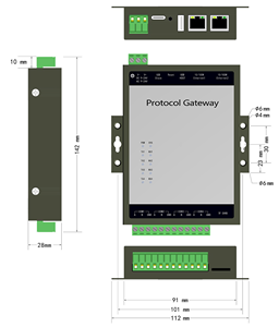 ModbusからbacnetRS485へのbacnetゲートウェイ - Product Image 5