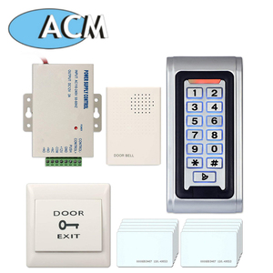 Contraseña y desbloqueo de tarjeta impermeable pequeño Control de Acceso puerta entrada seguridad cerradura puerta sistema de intercomunicación - Product Image 5