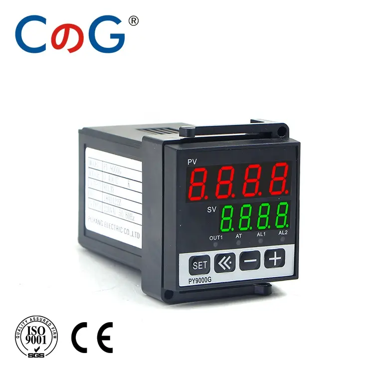 CG PY9000G 48*48mm Choix de Fahrenheit OU Celsius K Type À Entrée Unique 220V 1200 Degrés Programmable PID Régulateur De Température