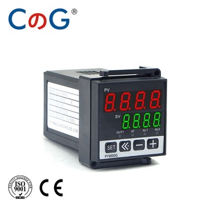 Controlador de temperatura PID programable CG PY9000G, 48x48mm, a elección de tipo Fahrenheit o Celsius K, entrada única de 220V, 1200 grados - Product Image 1