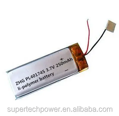 PL603450 3.7 V li-polímero 1100 mAh batería
