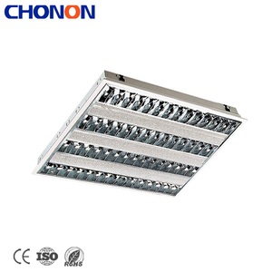 Ofis 36W LED ışık parçaları ızgara lambası panjur alüminyum reflektör - Product Image 3