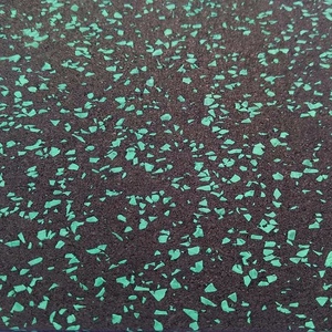 China Factory <strong>EPDM</strong> Rubber Mat <strong>Cheap</strong> Price Durable Fitness Gym Rubber Flooring