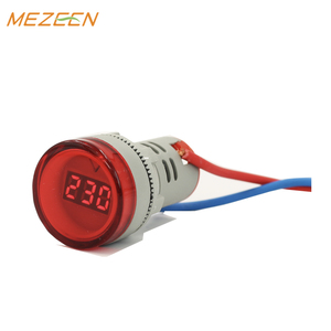 ไฟนำร่อง LED AD16-22 6V <span class=keywords><strong>12V</strong></span> 48V 110V 220V,ไฟแสดงสถานะตัวควบคุมแรงดันไฟฟ้า AC DC 16มม. 22มม. 380มม.
