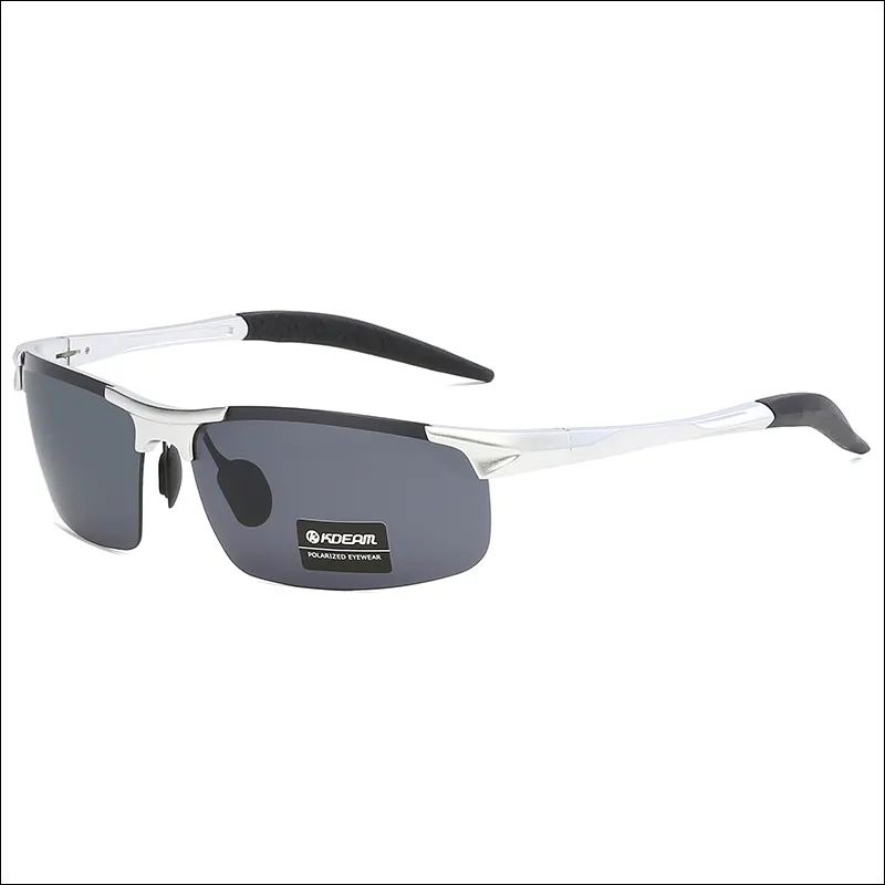 KDEAM — lunettes de soleil polarisées pour hommes, accessoire de luxe avec monture métallique HD, protection UV400, pour la conduite, la plage, personnalisées, livraison directe, vente en gros