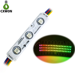 12โวลต์กันน้ำ3นำโมดูลฉีด5050 RGB นำแสงโมดูล - Product Image 1