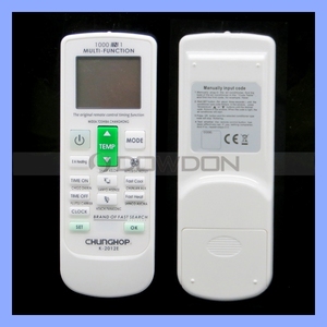 15 Keys IR Universal Air Conditioner Remote Control Codes 1000 in 1 Multi Function Universal A/C Remote