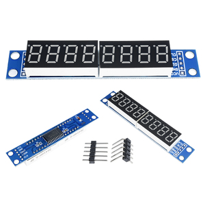 MAX7219 LED Dot Matrix 8 Digit Digital Tube Display Control Module 3.3V 5V Microcontroller Serial Driver 7-segment - Product Image 3
