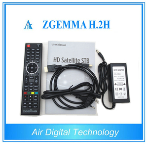 Original ZGEMMA H.2H Enigma2 Satellite <strong>Receiver</strong> with BCM7362 Dual Core <strong>Linux</strong> OS (1xDVB-S2+1x DVB-T2/C)