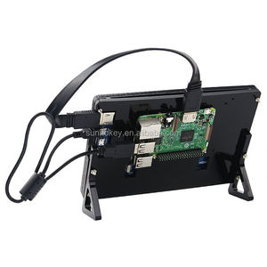 7-Zoll-LCD-Gehäuse Raspberry Pi LCD-Touchscreen-Display Monitor halterung für Raspberry Pi 3 LCD - Product Image 3