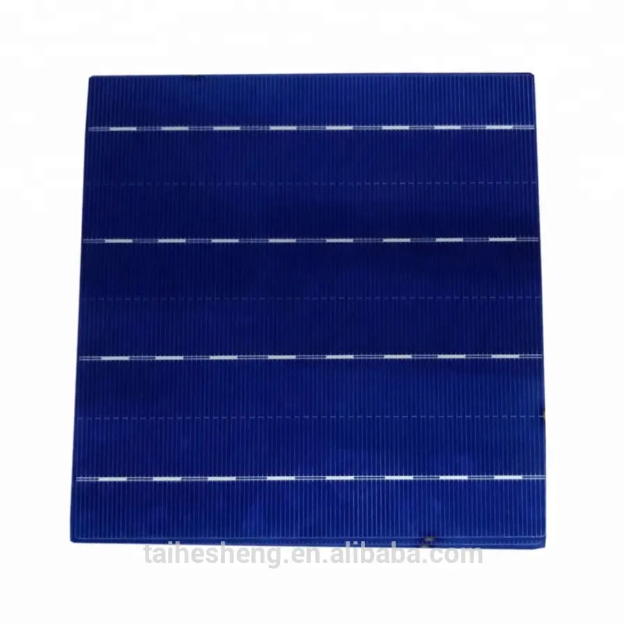 Célula solar 4bb poly pv de 6 poly, célula solar de alta eficiência 19.0% poly pv para módulo diy