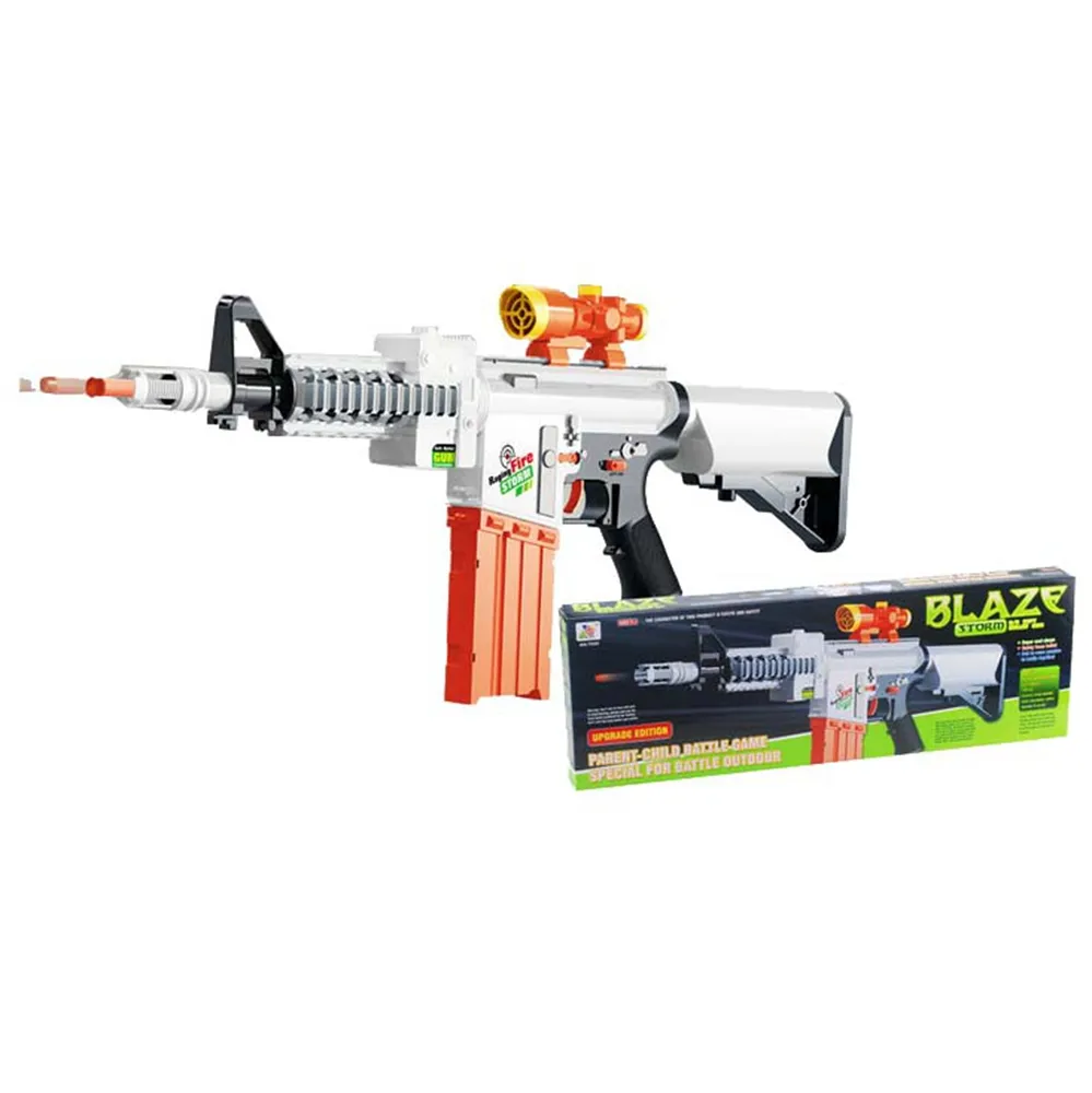 Mainan tembakan Bayi BO anak, M4 AK41 bentuk plastik murah