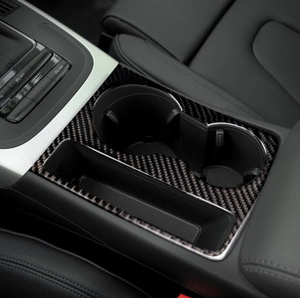 กรอบใส่น้ำคาร์บอนไฟเบอร์สำหรับแต่งรถ,ขอบฝาครอบสำหรับ <span class=keywords><strong>Audi</strong></span> A4 B8 A5