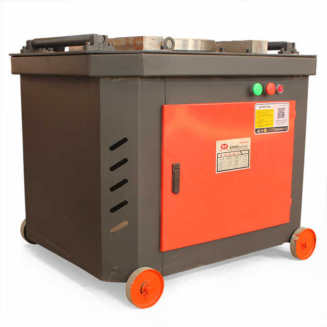 GW45A 25Mm Bar Bender Konstruksi Baja Bar Mesin Bar Bender Mesin Portable Bar Bender