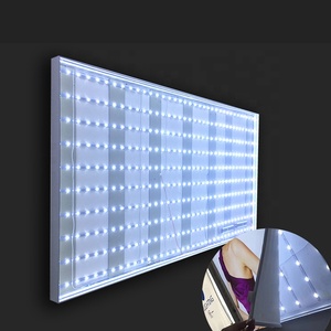 高品质织物无框铝单面广告 LED 灯箱