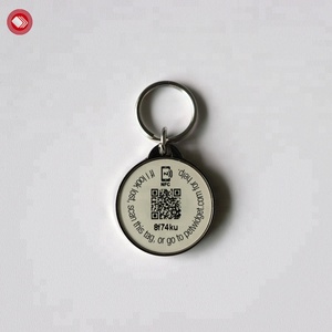 Custom QR <strong>Code</strong> RFID Epoxy Tag NFC 213 Chip Access Control Card Dog Cat RFID Pet Tracking Tag
