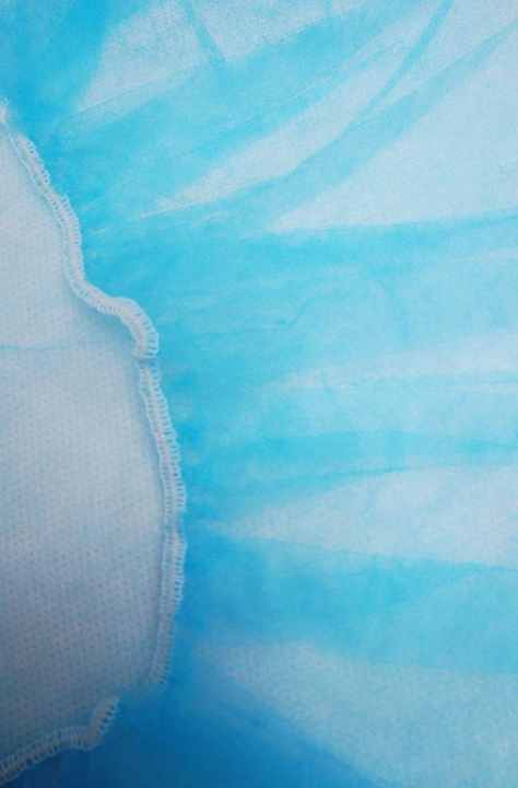 Disposable PP Clip Cap Head Cover Bouffant Cap Hair Net Non Woven Round Mob Caps Medical Product