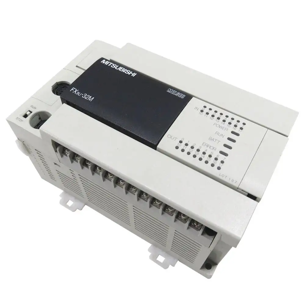 Terceira geração micro plc controlador programável fx3u 16mr/ES-A 220vac máquina multifuncional