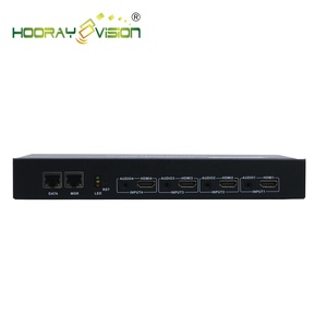 4CH MPEG4 H.265 RSTP RTMP Onvif วิดีโอสตรีมมิ่ง IPTV เข้ารหัสสำหรับ Live Youtube Facebook - Product Image 1