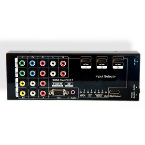 8X1 <strong>HDMI</strong> Switcher, YPBPR, AV, VGA, <strong>HDMI</strong> <strong>Input</strong>/ <strong>HDMI</strong> with Audio <strong>Output</strong> 4K Supported Home Theatre System 71