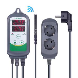 INKBIRD ITC-308 wifiサーモスタットプラグ温度コントローラー、センサー爬虫類ビール醸造冷蔵庫付き - Product Image 1