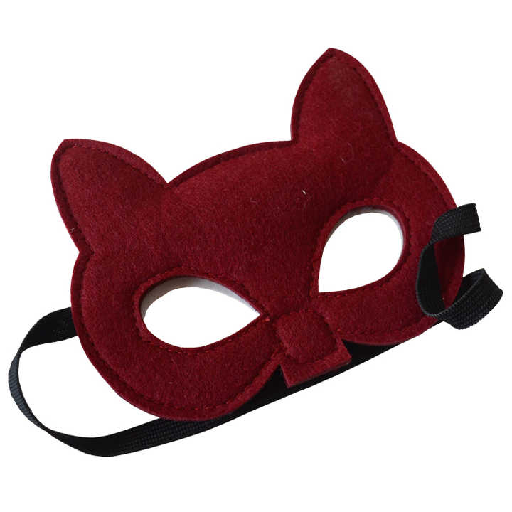 Woodland Cosplay Zoo Camping Forest Themed Birthday Party Favors Halloween Masquerade Kids Animal Felt Masks