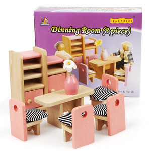 <span class=keywords><strong>FQ</strong></span> marka lüks yatak odası oyuncak bebek evi çocuk Mini çocuklar ahşap mobilya oyuncak