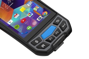 WiFi GPS Rugged 1D 2D Pda Barcode Scanner Android LF/<strong>HF</strong>/UHF Handheld RFID <strong>Reader</strong> for Library Courier Terminal Device