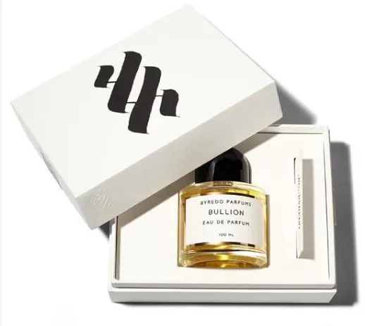 White OEM Printing Luxury Cosmetic Box Paper Cardboard Perfume Box Packaging Gift Box for Perfume Bottle
