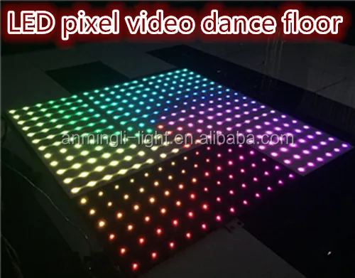 Interactieve Led video dance floor/groothandel prijs led video dance floor dj apparatuur