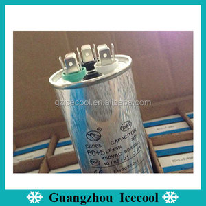 高品质 CBB65 系列铝壳 450 V 运行和启动交流电容器